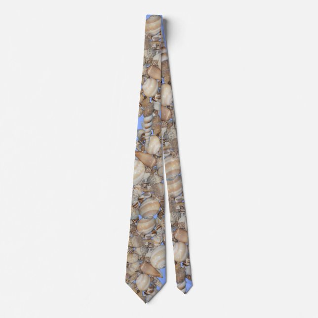 Beachcomber im Herzen Necktie Krawatte (Vorderseite)
