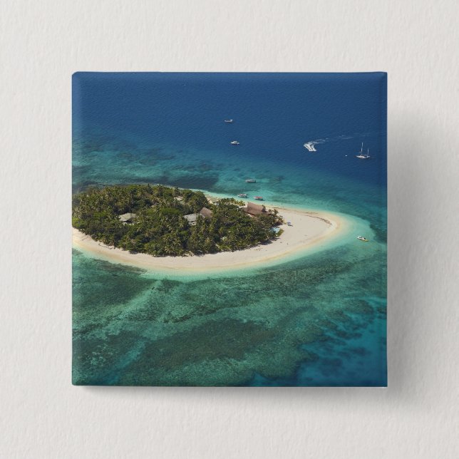 Beachcomber Island Resort, Fidschi Button (Vorderseite)