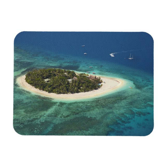 Beachcomber Island Resort, Fidschi Magnet (Horizontal)