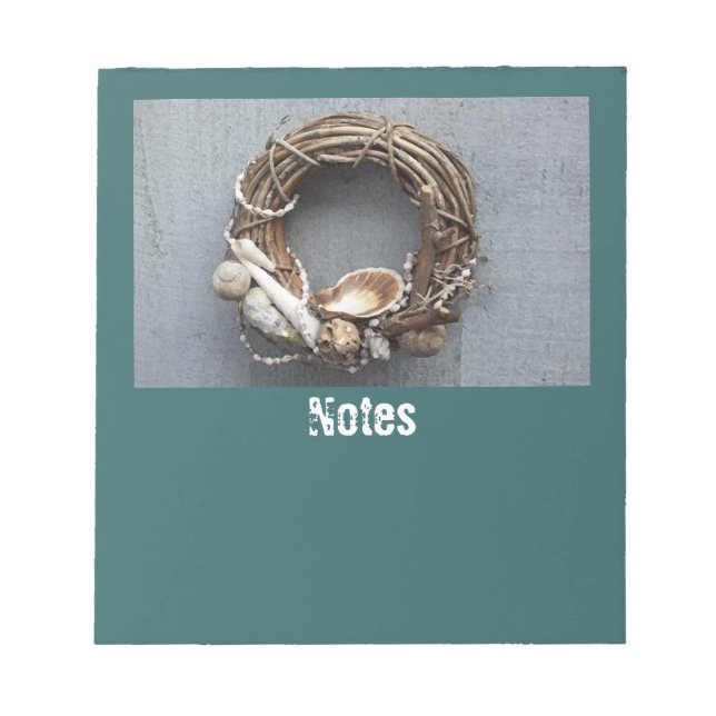 Beachcomber-Muscheln - Notepad Notizblock (Vorderseite)