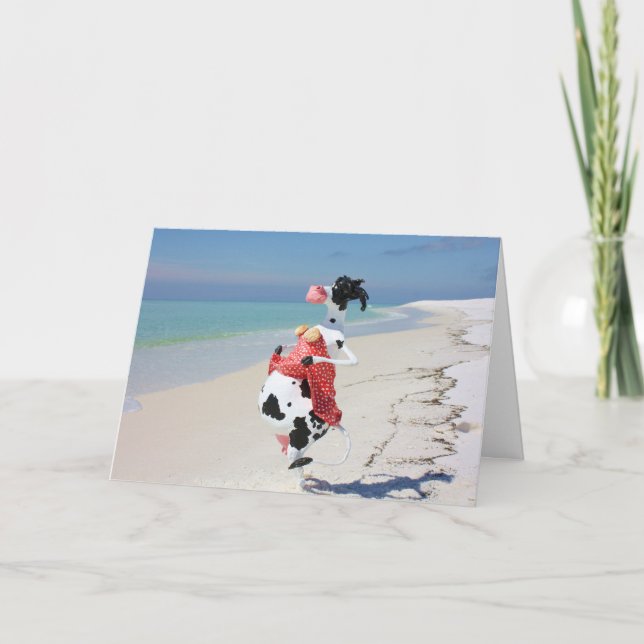 beachCOWmbing Mootildas Karte (Vorderseite)