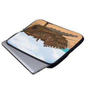 Beached Shipwreck Laptopschutzhülle