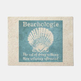 Beachologie tut Nothing Door Mat Fußmatte