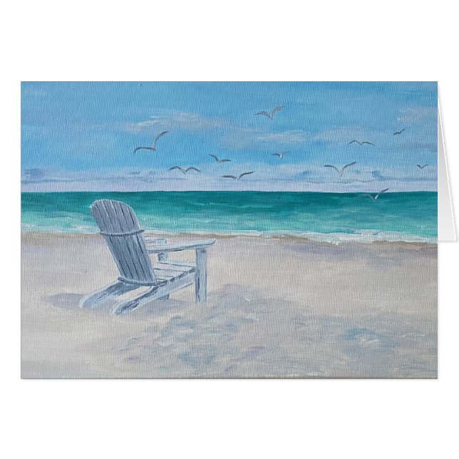 Beachstühle bemalen, besser aussehen (Vorderseite (Horizontal))