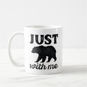 Beachte mich einfach. kaffeetasse