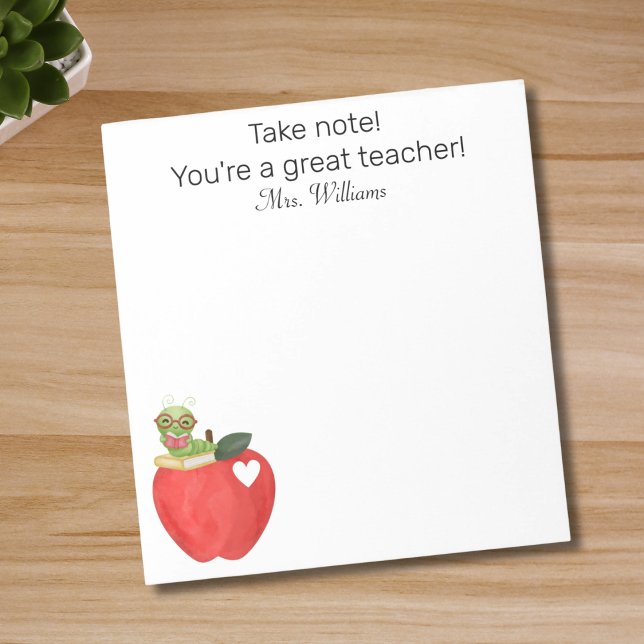 Beachten Sie, dass Ihr großartiger Lehrer, Lehrer  Notizblock (Von Creator hochgeladen)