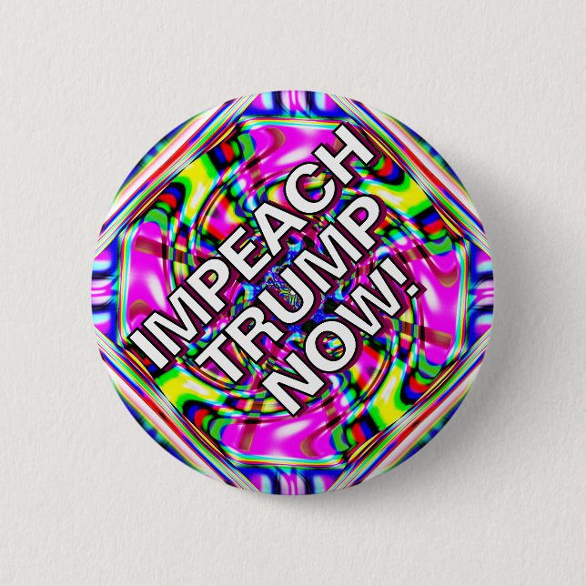 BEACHTEN SIE JETZT TRUMP! BUTTON (Vorderseite)