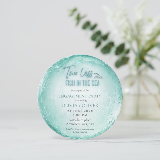 Beachtheaterveranstaltung Einladung (Stehend Vorderseite)