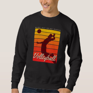 Beachvolleyball-Trainer Bump Set Spike Repea Sweatshirt