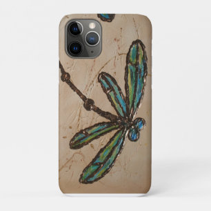 Beachy Blue und Green Dragonfly Flit Case-Mate iPhone Hülle