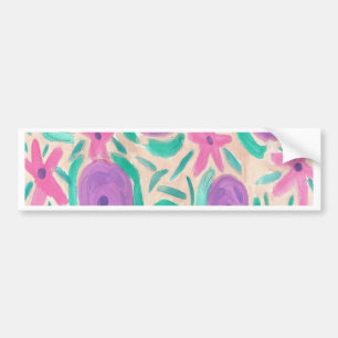 Beachy Boho Print Autoaufkleber