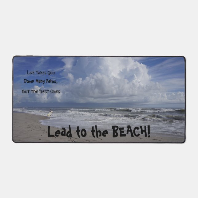 Beachy Desk Mat Schreibtischunterlage (Vorderseite)