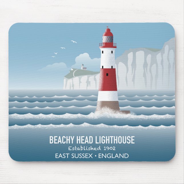 Beachy Head Lighthouse Mousepad (Vorne)