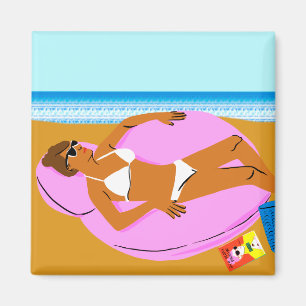 Beachy Keen - Rosa Magnet