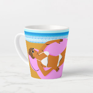 Beachy Keen - Rosa Milchtasse