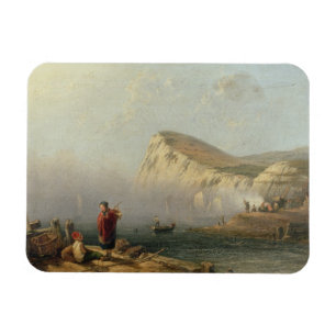 Beachy Kopf, 1850 (Öl auf Leinwand) Magnet