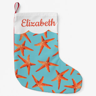 Beachy KüstenweihnachtsStarfish Kleiner Weihnachtsstrumpf