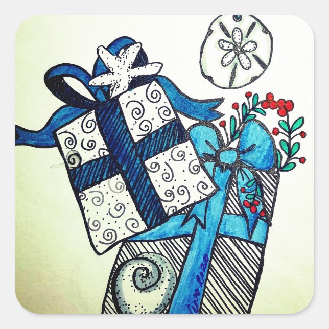 Beachy présente Sticker (Devant)