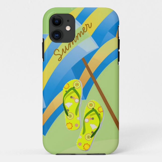 Beachy Summer Design iPhone 5 Casemate Case-Mate iPhone Hülle (Rückseite)