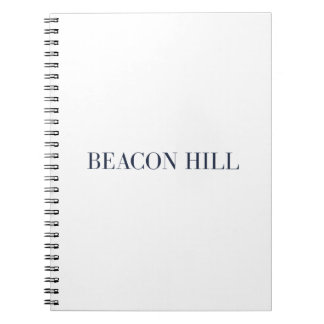 Beacon Hill Notebook | Boston Massachusetts Notizblock
