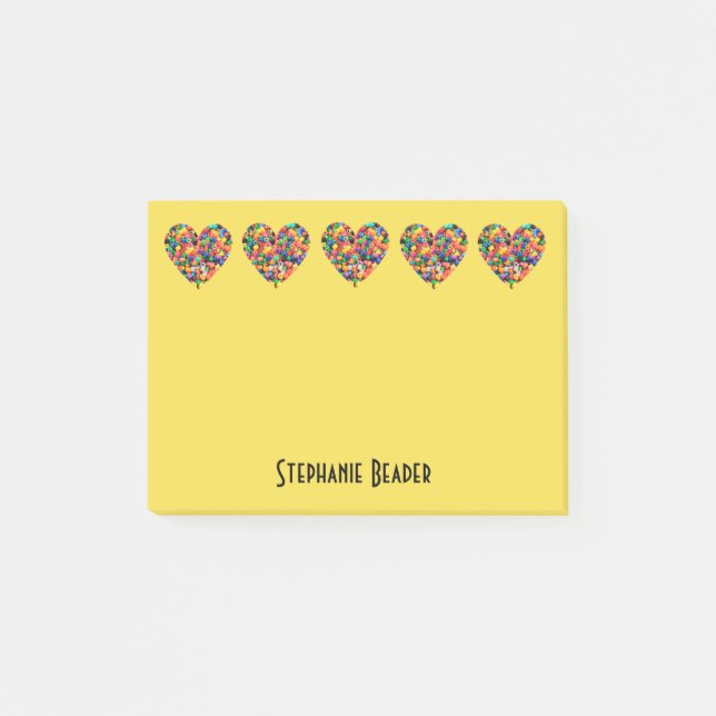 Bead Lover Post-it Klebezettel (Vorderseite)