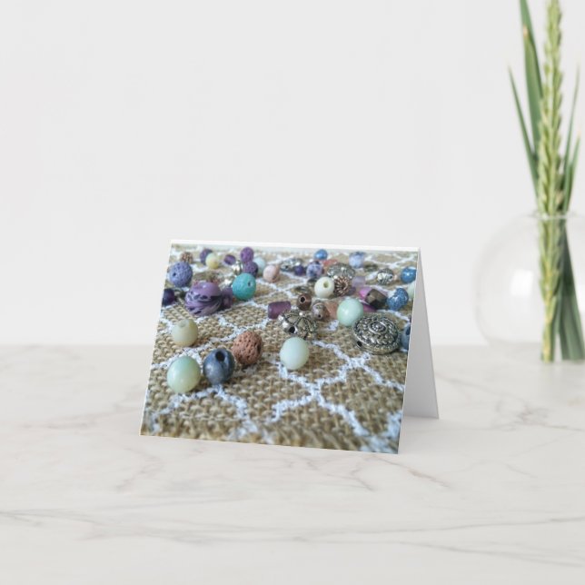 Bead Notecard Karte (Vorderseite)