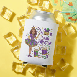 Bead Princess - Mardi Gras Dosenkühler