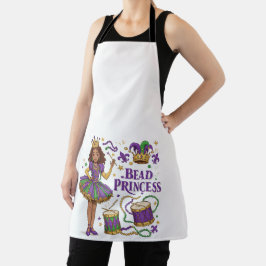 Bead Princess - Mardi Gras Schürze