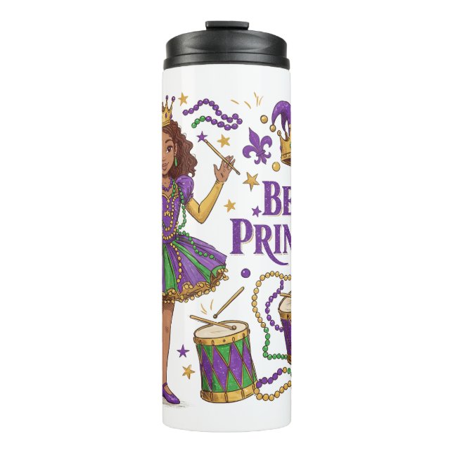Bead Princess - Mardi Gras Thermosbecher (Vorderseite)