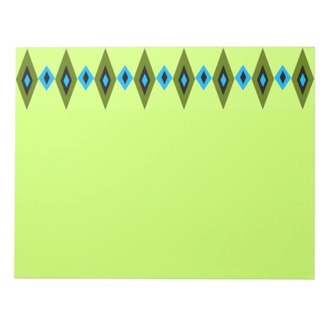 Beaded Diamonds Notizblock (Vorderseite)