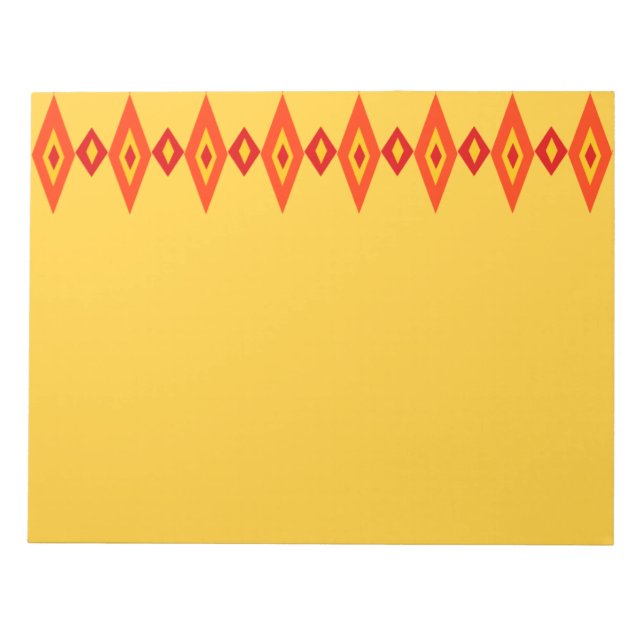 Beaded Diamonds Notizblock (Vorderseite)