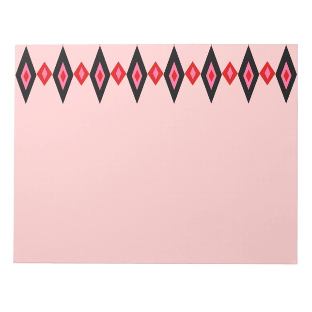 Beaded Diamonds Notizblock (Vorderseite)