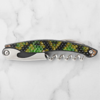 Beaded Snake Skin Kellnermesser