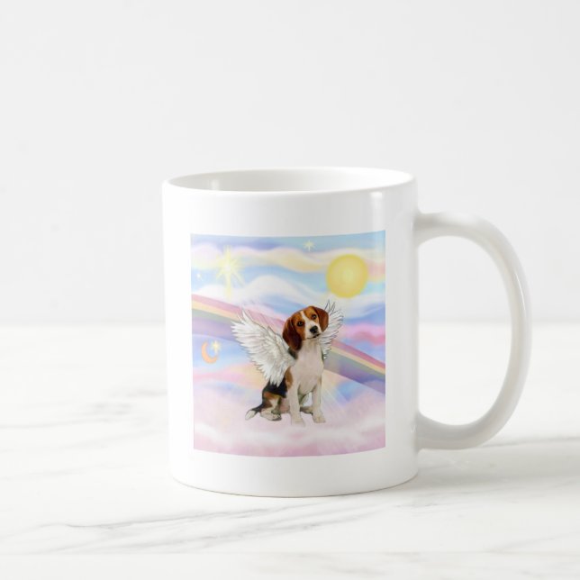 Beagle Angel Kaffeetasse (Rechts)