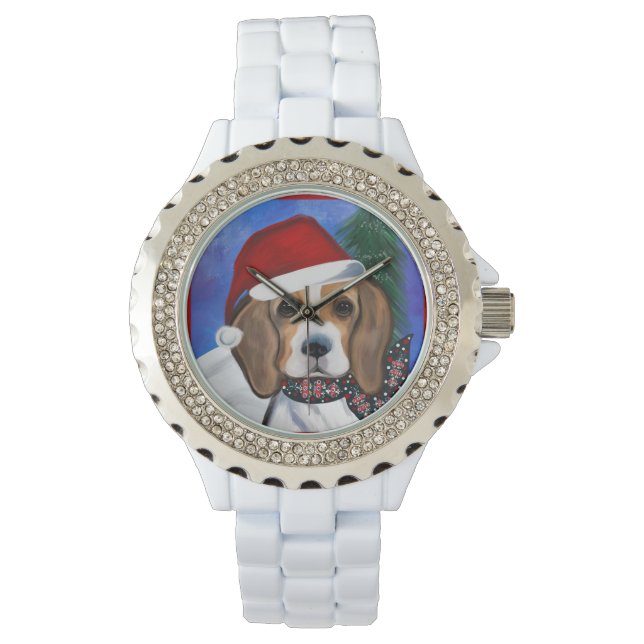 Beagle Armbanduhr (Vorderseite)
