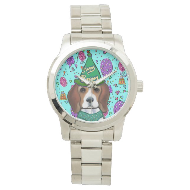 BEAGLE ARMBANDUHR (Vorderseite)