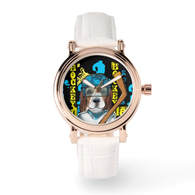 Beagle Armbanduhr (Vorderseite)