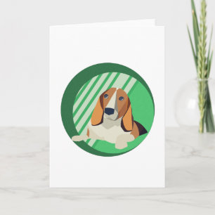 Beagle Art Karte