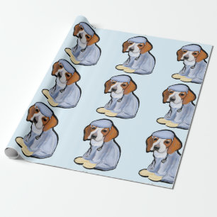 BEAGLE-ARZT GESCHENKPAPIER