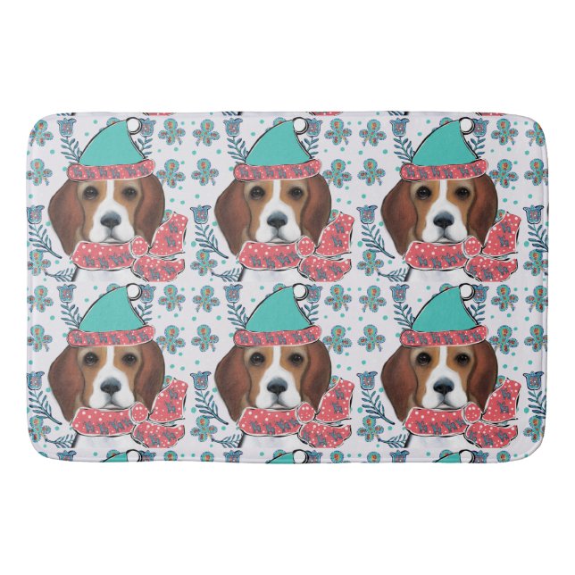 Beagle Badematte (Vorderseite)