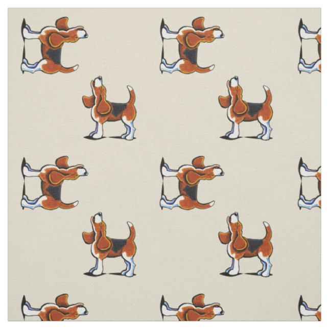 Beagle Bay Sandy Beige Stoff (Muster)