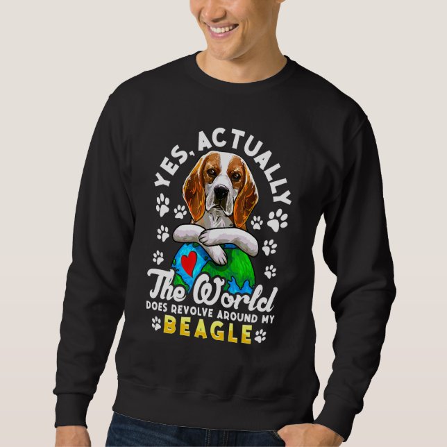 Beagle Beagle Beagle Sweatshirt (Vorderseite)
