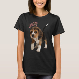 Beagle Beagle Liebe ist Hund Mama Vater Welpe Haus T-Shirt