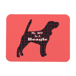 Beagle BESTE FREUNDIN Magnet