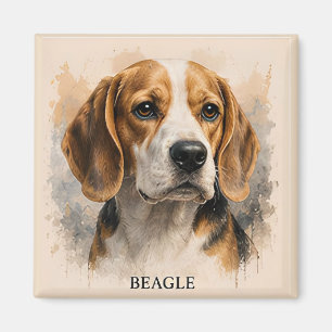 Beagle-Bester-Freund-Hunde-Liebhaber-Geschenk Magnet