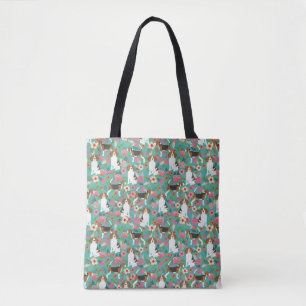 Beagle-BlumenTaschen-Tasche Tasche