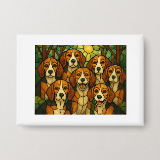 Beagle Buttons einfach süss