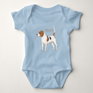 Beagle Cartoon Baby Strampler
