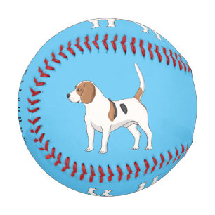 Beagle Cartoon Baseball