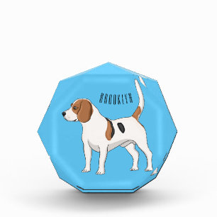 Beagle Cartoon Fotoblock